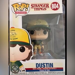 Funko Pop Vinyl Figure Box Stranger Things Dustin#804